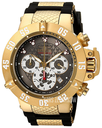 Invicta Szary/Stal w odcieniu złota Ø50 mm 23283