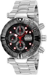 Invicta Subaqua Czarny/Stal Ø47 mm 23378
