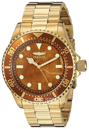 Invicta Pro Diver Brązowy/Stal w odcieniu złota Ø43 mm 23421