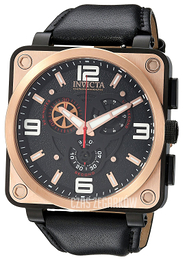 Invicta Corduba Czarny/Skóra 23556