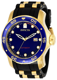 Invicta Pro Diver Niebieski/Stal w odcieniu złota Ø48 mm 23629