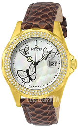 Invicta Angel Biały/Skóra Ø38 mm 23645