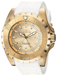 Invicta Pro Diver Żółte złoto/Guma Ø53 mm 23740