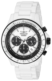 Invicta S1 Biały/Czeramiczna Ø45 mm 23839
