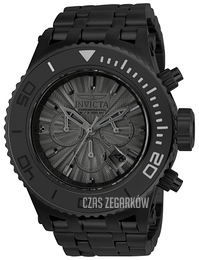 Invicta Subaqua Czarny/Stal Ø52 mm 23939
