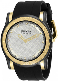 Invicta Srebrny/Guma Ø46 mm 23948