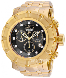 Invicta S1 Czarny/Stal w odcieniu złota Ø54 mm 23954
