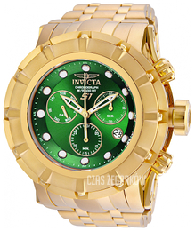 Invicta S1 Zielony/Stal w odcieniu złota Ø54 mm 23956