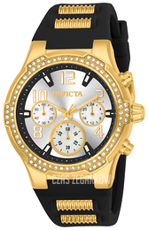 Invicta Srebrny/Stal w odcieniu złota Ø39.5 mm 24198