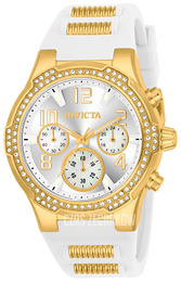 Invicta Srebrny/Stal w odcieniu złota Ø39.5 mm 24199