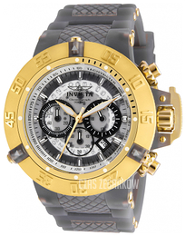 Invicta Subaqua Biały/Stal w odcieniu złota Ø50 mm 24369