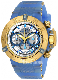 Invicta Subaqua Biały/Stal w odcieniu złota Ø42 mm 24377