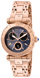 Invicta Subaqua Czarny/Stal w kolorze różowego złota Ø37 mm 24429