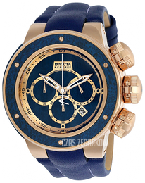 Invicta Reserve Niebieski/Skóra Ø52 mm 24437