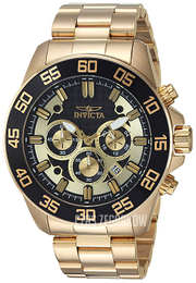 Invicta Pro Diver Czarny/Stal w kolorze różowego złota Ø48 mm 24726