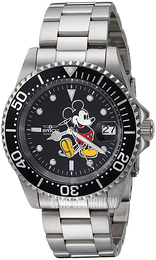 Invicta Disney Czarny/Stal Ø40 mm 24757