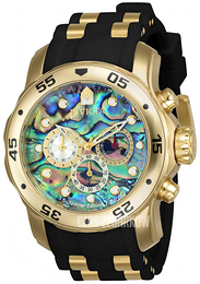 Invicta Pro Diver Wielokolorowy/Stal w odcieniu złota Ø48 mm 24841