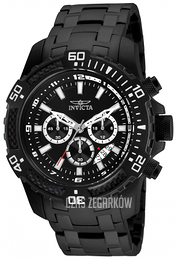Invicta Pro Diver Czarny/Stal Ø51 mm 24858