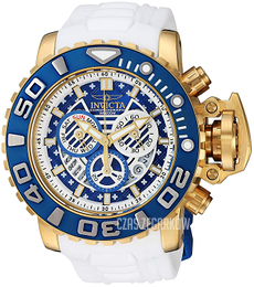 Invicta Sea Hunter Niebieski/Guma Ø58 mm 24934