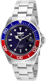 Invicta Niebieski/Stal Ø40 mm 24946