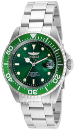 Invicta Pro Diver Zielony/Stal Ø40 mm 24947