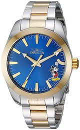 Invicta Disney Niebieski/Stal w odcieniu złota Ø42 mm 25240