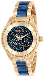 Invicta Angel Niebieski/Stal w kolorze różowego złota Ø34 mm 25243