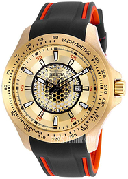 Invicta Speedway Żółte złoto/Guma Ø48 mm 25345
