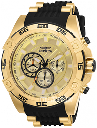 Invicta Speedway Żółte złoto/Stal w odcieniu złota Ø52 mm 25507
