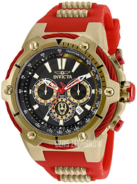 Invicta Marvel Czarny/Stal w odcieniu złota Ø53 mm 25684