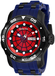 Invicta Czerwony/Stal Ø48 mm 25699