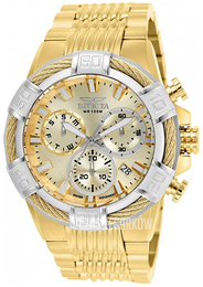 Invicta Bolt Żółte złoto/Stal w odcieniu złota Ø51 mm 25868