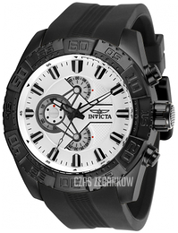 Invicta Pro Diver Srebrny/Guma Ø50 mm 25995