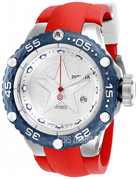 Invicta Srebrny/Guma Ø51.2 mm 26001