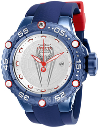 Invicta Marvel Srebrny/Guma Ø51.2 mm 26003