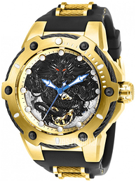 Invicta Bolt Czarny/Stal w odcieniu złota Ø52 mm 26315