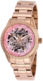 Invicta Różowy/Stal w kolorze różowego złota Ø34 mm 26365