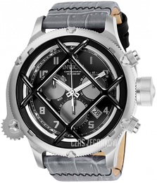 Invicta Russian Diver Czarny/Skóra Ø52 mm 26456