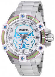 Invicta Biały/Stal Ø48 mm 26555