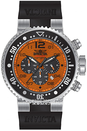 Invicta Pro Diver Pomarańczowy/Guma Ø52 mm 26733