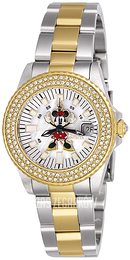Invicta Disney Biały/Stal w odcieniu złota Ø30 mm 26742
