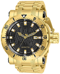 Invicta Dc Comics Czarny/Stal w odcieniu złota Ø52 mm 26821