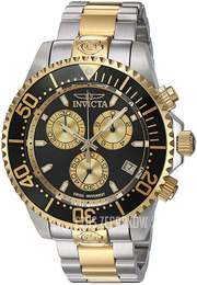 Invicta Pro Diver Czarny/Stal w odcieniu złota Ø47 mm 26850