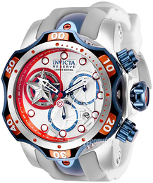 Invicta Marvel Srebrny/Guma Ø52.5 mm 27040