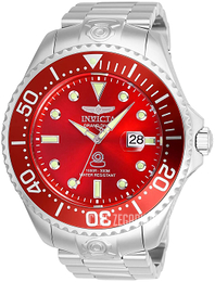 Invicta Pro Diver Czerwony/Stal Ø54 mm 27250