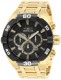 Invicta Coalition Forces Czarny/Stal w odcieniu złota Ø50 mm 27257