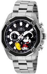 Invicta Disney Czarny/Stal Ø48 mm 27351