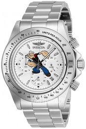 Invicta Biały/Stal Ø43 mm 27411