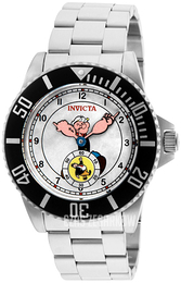 Invicta Biały/Stal Ø44 mm 27417