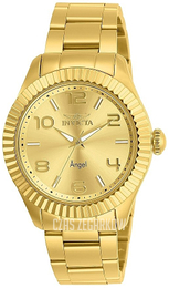 Invicta Angel Żółte złoto/Stal w odcieniu złota Ø38 mm 27460